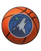 Fan Mats LLC Minnesota Timberwolves Basketball Mat Orange