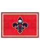 Fan Mats LLC New Orleans Pelicans 5x8 Rug Tan