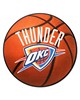 Fan Mats LLC Oklahoma City Thunder Basketball Mat Orange