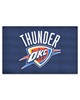 Fan Mats  LLC Oklahoma City Thunder Ulti-Mat Blue