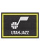 Fan Mats LLC Utah Jazz 5x8 Rug Black
