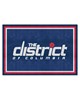 Fan Mats LLC Washington Wizards 5x8 Rug Blue