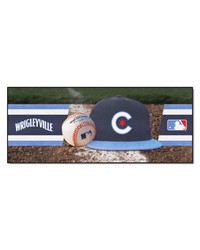 Chicago Cubs Baseball Runner by  Premier Prints 