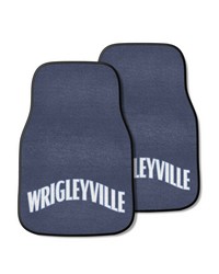 Chicago Cubs 2-pc Carpet Car Mat Set by  Premier Prints 