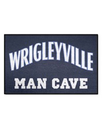 Chicago Cubs Starter Mat Man Cave by  Premier Prints 