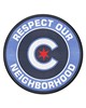 Fan Mats  LLC Chicago Cubs Roundel Mat Blue
