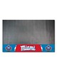 Fan Mats  LLC Miami Marlins Grill Mat Black