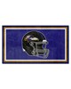 Fan Mats LLC Baltimore Ravens 3x5 Rug Purple