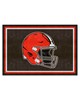 Fan Mats LLC Cleveland Browns 5x8 Rug Brown