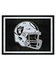 Fan Mats  LLC Las Vegas Raiders 8x10 Rug Black