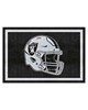 Fan Mats LLC Las Vegas Raiders 5x8 Rug Black