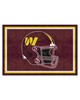Fan Mats LLC Washington Commanders 5x8 Rug Maroon