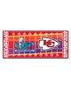 Fan Mats LLC Kansas City Chiefs Football Field Runner Red