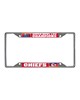 Fan Mats LLC Kansas City Chiefs License Plate Frame Red