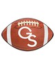 Fan Mats LLC Georgia Southern Eagles Football Mat Brown