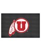 Fan Mats LLC Utah Utes Ulti-Mat Black