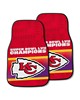 Fan Mats LLC Kansas City Chiefs 2-pc Carpet Car Mat Set Red