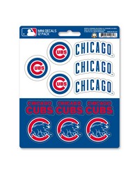 Chicago Cubs Mini Decal 12-pk by  Premier Prints 