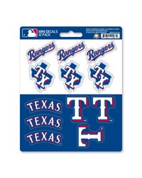 Texas Rangers Mini Decal 12-pk by  Fairwinds Studio 