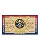 Fan Mats LLC Denver Nuggets NBA Court Large Runner Team Colors