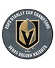 Fan Mats LLC Vegas Golden Knights Puck Mat Gray