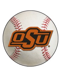 Oklahoma State Baseball Mat 26 diameter  by   