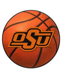 Oklahoma State Cowboys Basketball Rug by   