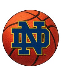 Notre Dame Fighting Irish Basketball Rug by   