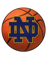 Notre Dame Fighting Irish Basketball Rug by   