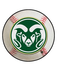Colorado State Baseball Mat 26 diameter  by   