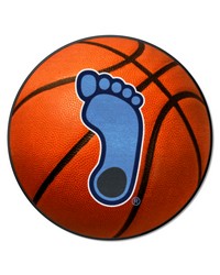 North Carolina Tar Heels Basketball Rug  27in. Diameter Tar Heel Logo Orange by   