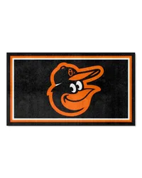 Baltimore Orioles 3x5 Plush Area Rug - Cartoon Bird by   