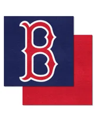 Boston Red Sox Team Carpet Tiles by   