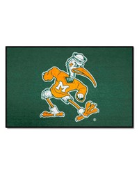 Miami Hurricanes Starter Mat by   