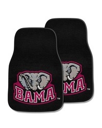 Alabama 2piece Carpeted car Mats 18x27 by   