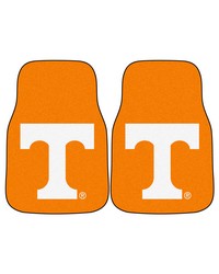 Tennessee 2piece Carpeted Car Mats 18x27 by   