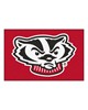 Fan Mats  LLC Wisconsin Badgers Starter Rug 