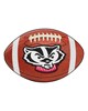 Fan Mats  LLC Wisconsin Badgers Football Rug 