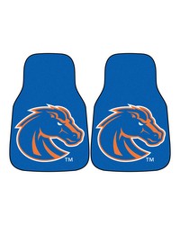 Boise State 2piece Carpeted Car Mats 18x27 by   