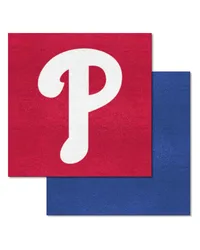Philadelphia Phillies Team Carpet Tiles by   
