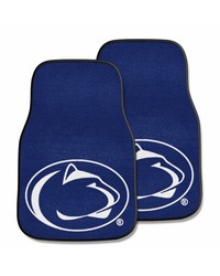 Penn State 2piece Carpeted Car Mats 18x27 by   