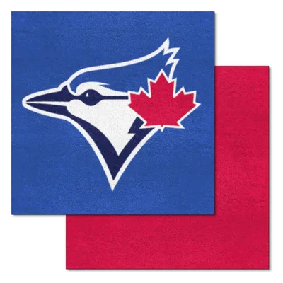 Fan Mats  LLC Toronto Blue Jays Team Carpet Tiles Blue