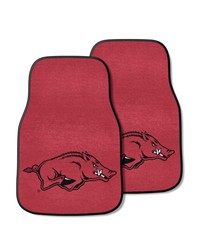 Arkansas 2piece Carpeted Car Mats 18x27 by   