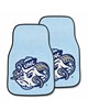 Fan Mats LLC North Carolina Tar Heels 2-pc Carpet Car Mat Set Blue