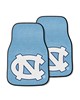 Fan Mats LLC North Carolina Tar Heels 2-pc Carpet Car Mat Set Blue