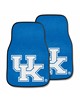 Fan Mats LLC Kentucky Wildcats 2-pc Carpet Car Mat Set Blue