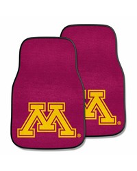 Minnesota Golden Gophers 2-pc Carpet Car Mat Set by   