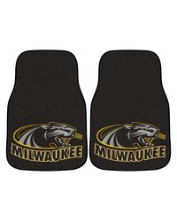 WisconsinMilwaukee 2piece Carpeted Car Mats 18x27 by   