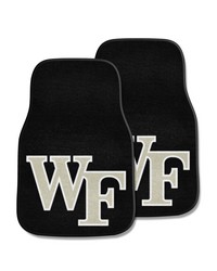 Wake Forest Demon Deacons 2-pc Carpet Car Mat Set by   