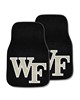 Fan Mats LLC Wake Forest Demon Deacons 2-pc Carpet Car Mat Set Black